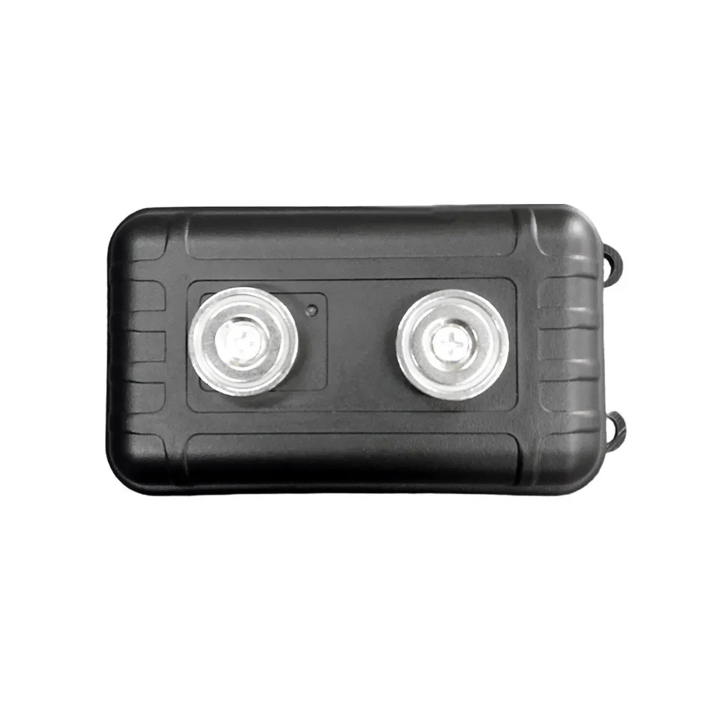 Mini magnetischer Schlüsselkasten unter dem Auto, wasserdichter Schlüsselversteck, rostfrei, multifunktionale Kasten für Ersatzschlüssel, GPS-Lokalisierer: Schwarz