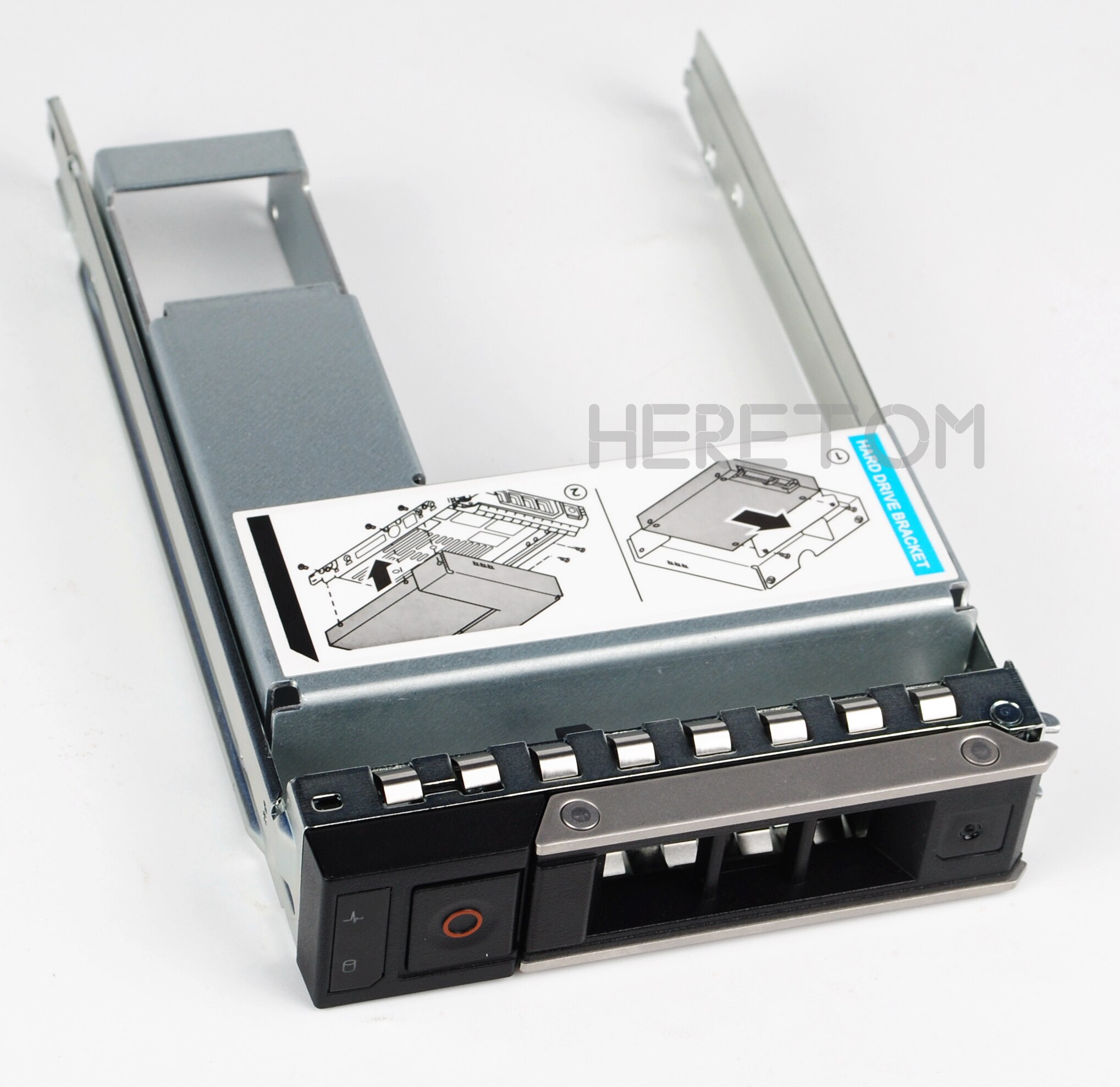 Heretom 2.5 "tot 3.5" HDD Adapter + 3.5 "tray Caddy voor Dell Poweredge R240 R340