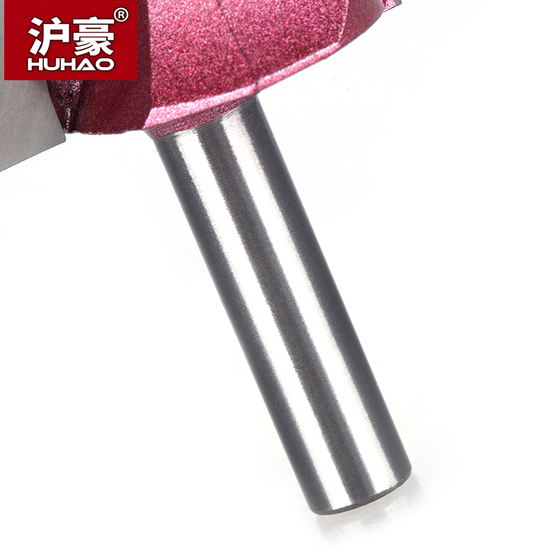 HUHAO 1pc Shank 8mm Radius Round Grooving Cove Box Bit CNC Round Nose Router Bits For Wood Industrial Grade Woodworking Endmill