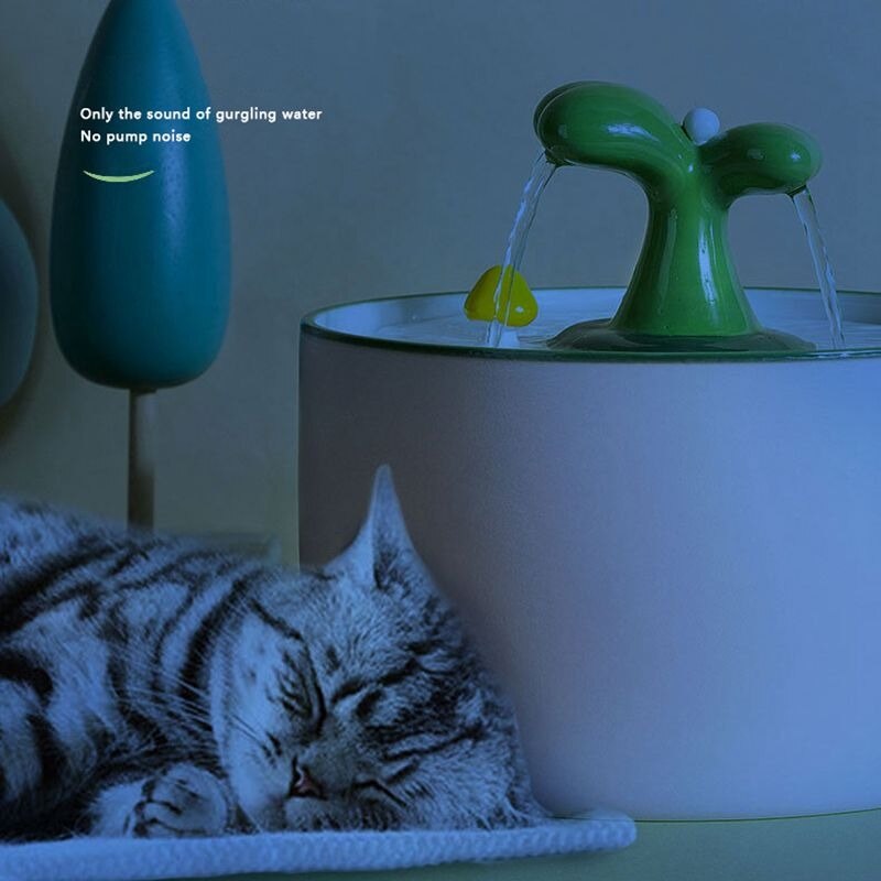 Electric Ceramic Cat Drinking Water Fountain For Cats Dogs Drinking Bowl Automatic Cat Water Fountain Dispenser Pet Supplies