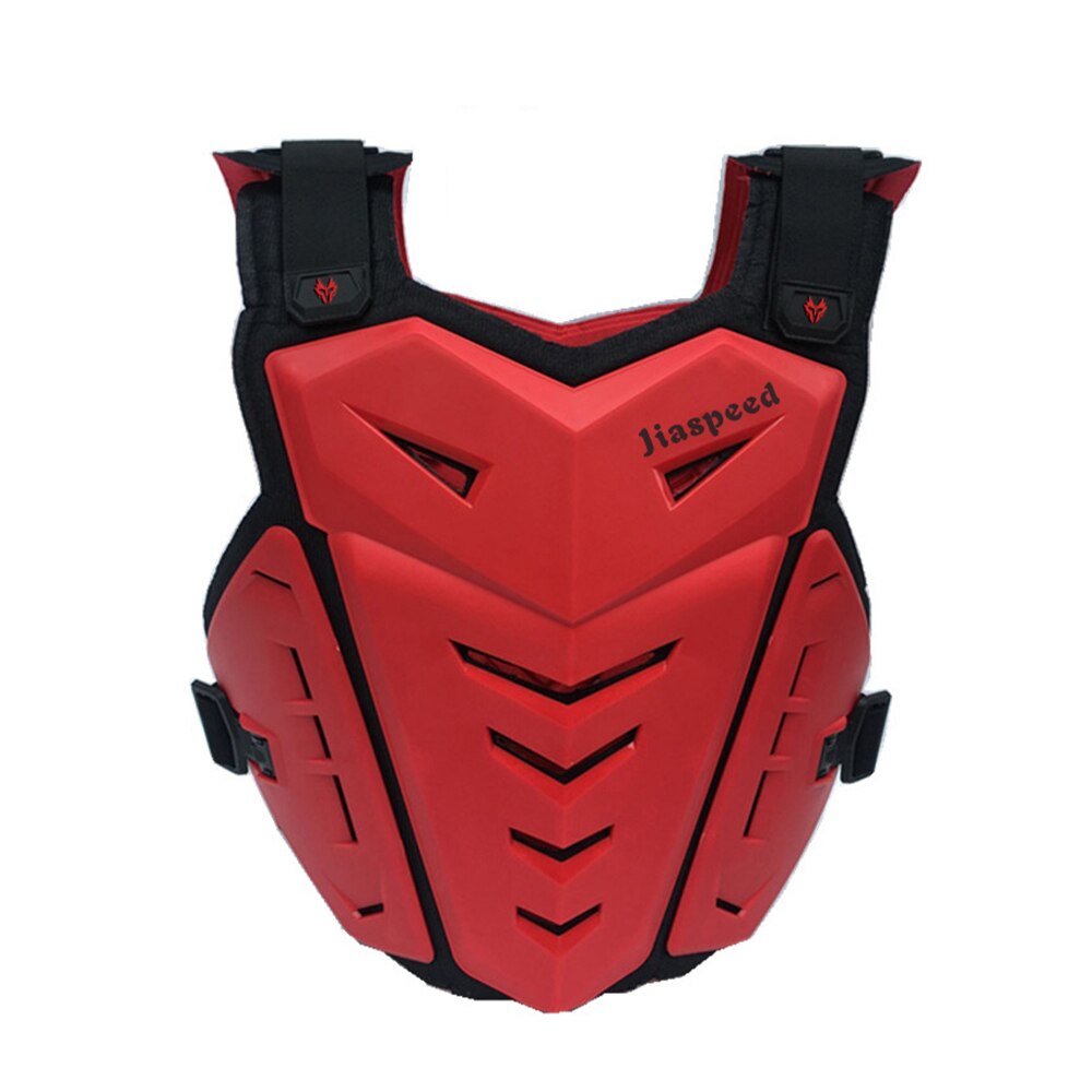 Motorfiets Armor Vest Motorrijden Borst Armor Back Protector Armor Motocross Off-Road Racing Vest: red