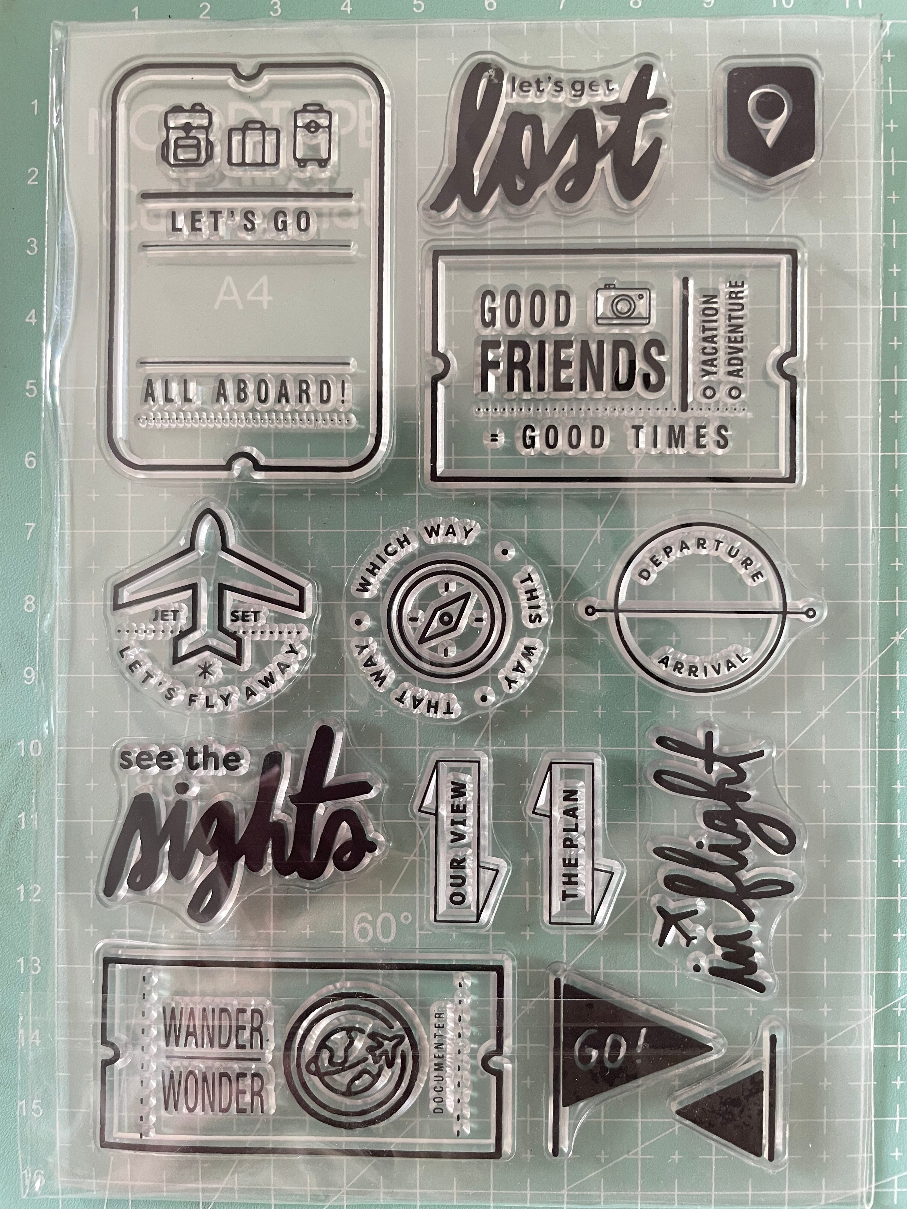 Enlish / Clear Siliconen Stempel/Zegel Voor Diy Scrapbooking/Fotoalbum Decoratieve Duidelijke Stempel A272