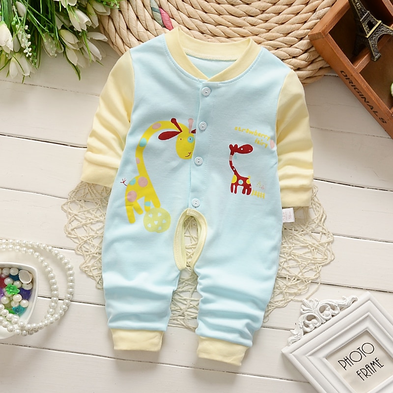 PMGZGLY Zomer Baby Rompertjes Baby Kostuums Baby Jongens Meisjes Kleding 3 6 9 Maanden Leuke Baby Jumpsuit Kleding Rompertjes