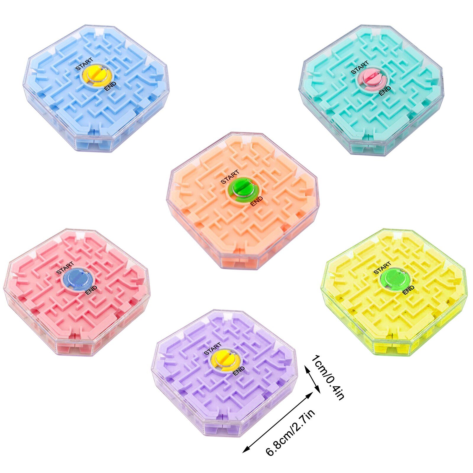 3d Zwaartekracht Geheugen Sequentiële Doolhof Bal Puzzel Speelgoed Cadeaus Voor Kids Volwassenen Decompressie Speelgoed Release Druk Speelgoed Дитячі Іграшки L3
