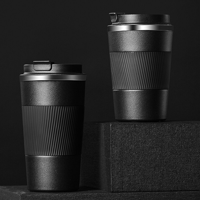 Thermos Coffee Mug Cup 304 Stainless Steel Insulated Tumbler Vacuum Thermos Cup Travel Cup for Cold Ice Drinks