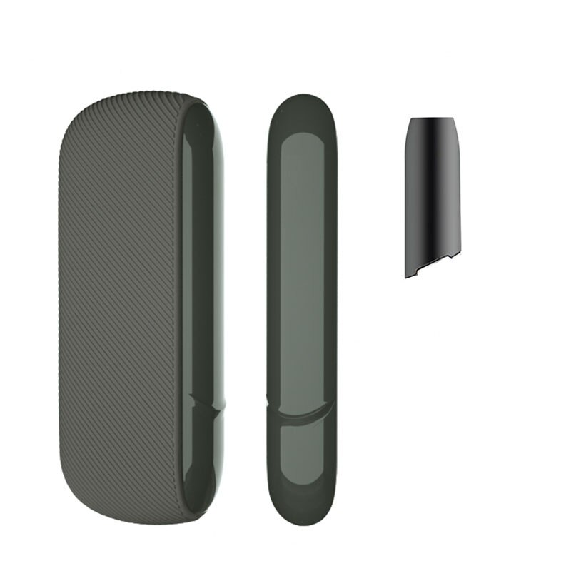 Novo produto 2 especial novo eletrônico cigarro titular tampa de aquecimento da haste tampão multi-cor opcional cigarro titular para iqos3.0: Black