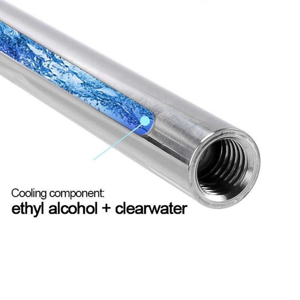 Bar tool roestvrijstalen bierkoeler stick ijskoeler rode wijnkoelstaaf stick koeler roestvrijstalen wijnkoelstaaf