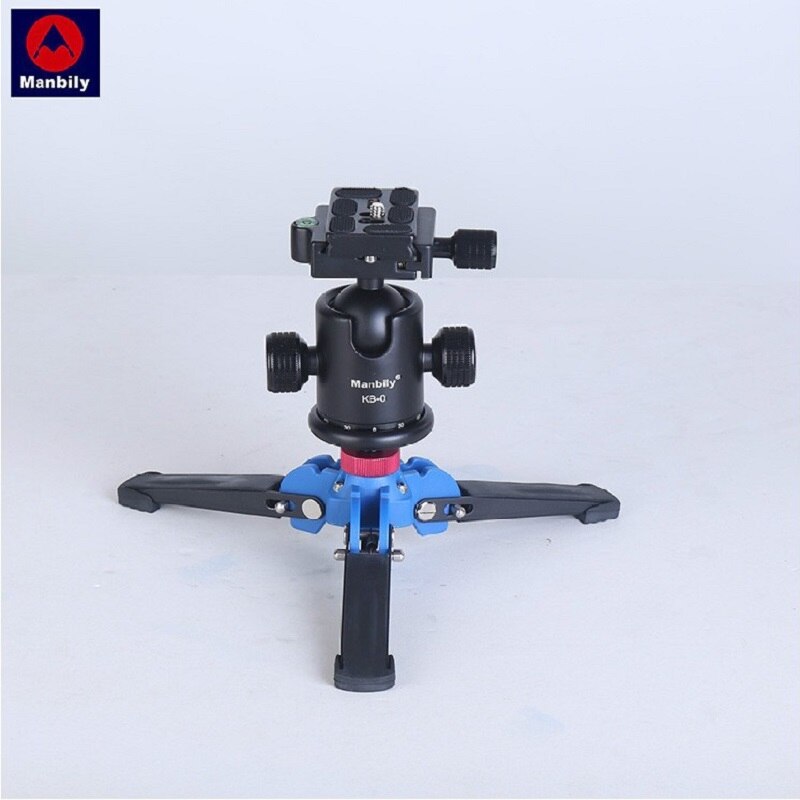 Manbily M1 M2 Hydraulic Universal Three Feet Portable Support Stand Base Monopod Stand for Monopod Ballhead with 3/8" screw