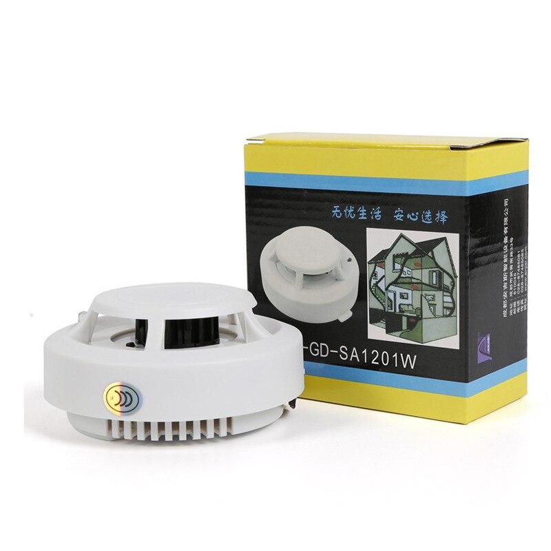 Smoke Detector High Sensitive Fire Alarm Sensor Home Office Warehouse Security Quick Reaction Wireless Fire Protection Equipment