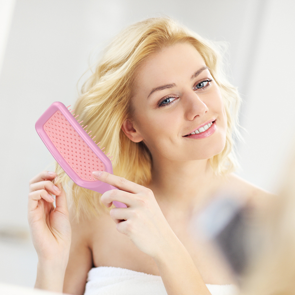 Air Cushion Hair Brush Painless Detangling & Anti-Static, Scalp Massage for All Hair Types Styling Tool for Wet Dry Salon Home