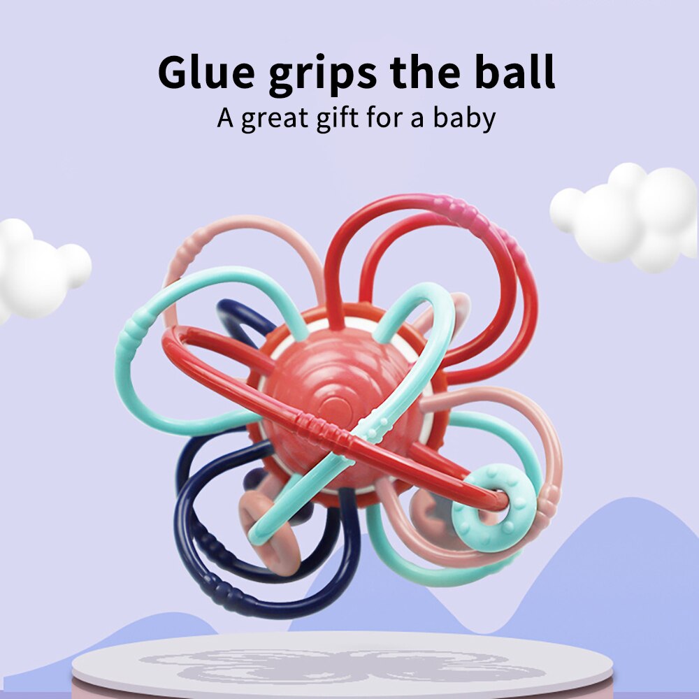 Rammelaars Mobiele Naar Bed Baby Speelgoed Bell Zacht Plastic Activiteit Game Bal Leuke Crib Wandelwagen Baby Speelgoed
