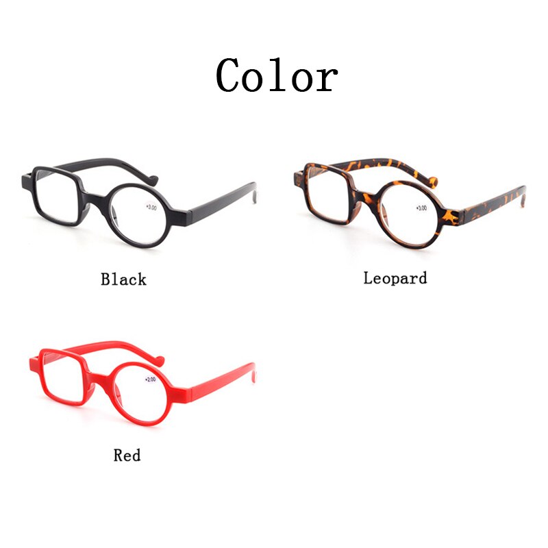 Irregular Reading Glasses Magnifier Women Men Round Square Presbyopic Spectacles Star Style Eyeglasses for Sight +1.0~+3