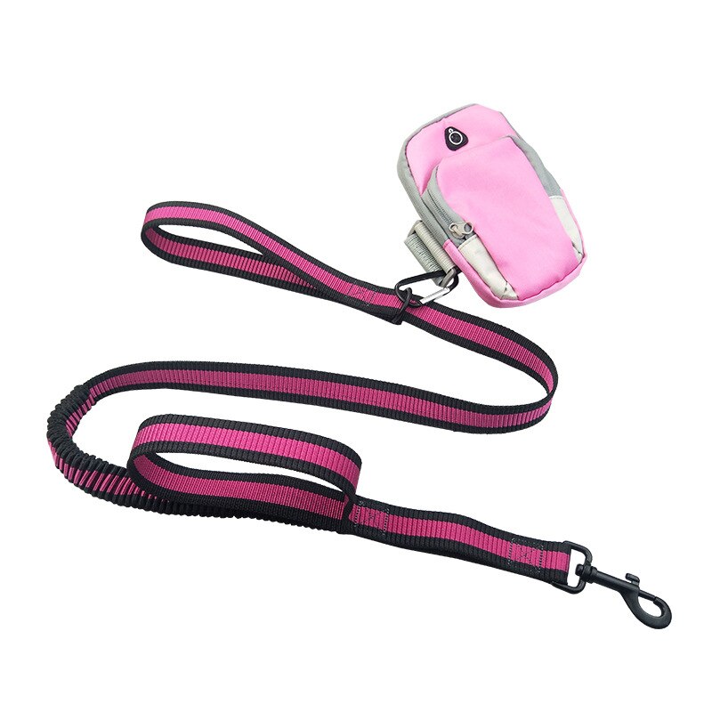 PUGGA Retractable Dog Leash with Arm Bag Flexi Medium Large Dogs Traction Rope Automatic Extending Walking Dog Leashes