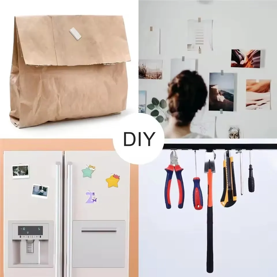 Super Strong Neodymium Square Magnets Powerful Rare Earth Magnets for Fridge, DIY, Building, Scientific, Craft, Office Magnets