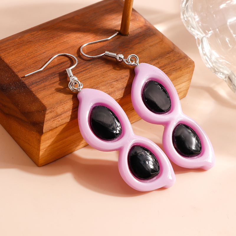 Cartoon 3D Hars Dobbelstenen Oorbellen Voor Vrouwen & Meisje Leuke Kinderen Snoep Kleur Bungelt Diy Sieraden: MULTI