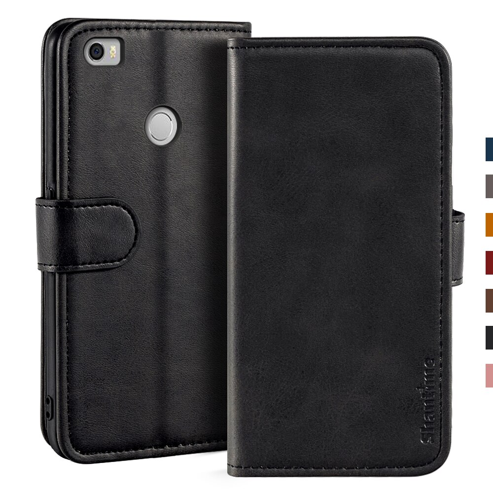 Case For Xiaomi Mi Max Case Magnetic Wallet Leather Cover For Xiaomi Mi Max Stand Coque Phone Cases: Black