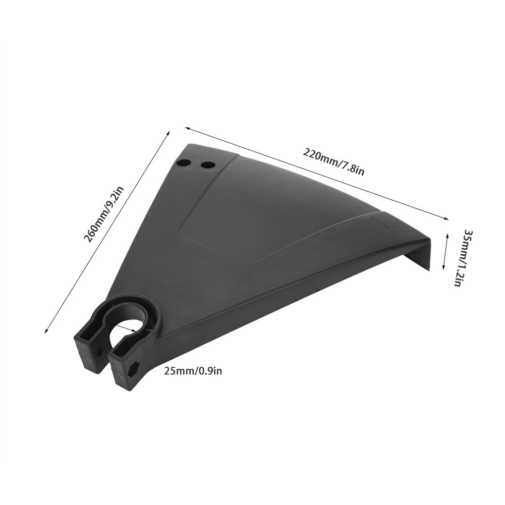 Protection en plastique pour tondeuse, avec brosse de Protection en plastique 1 po 25mm 25.4mm pour tondeuse à tige incurvée