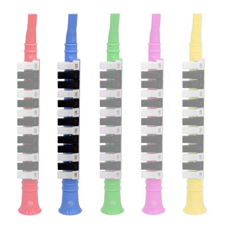 Melodica Handleiding Raymond 13 Key Blauw MRM13BL