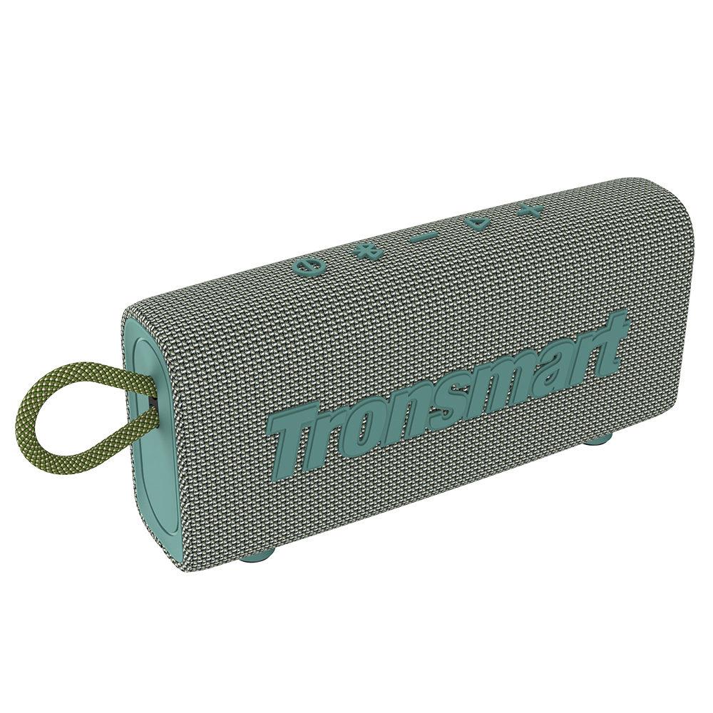 Tronsmart Trip Haut-parleur Bluetooth 5.3 Haut-parleur portable à double pilote avec étanche IPX7, véritable stéréo sans fil pour haut-parleur extérieur: Argent