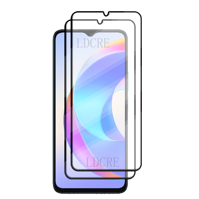 6-in-1 For Honor X5 Plus Glass For Honor X5 Plus Tempered Glass 9H HD Full Glue Screen Protector Huawei Honor X5 Plus Lens Glass
