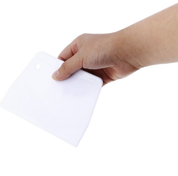 Plastic Deeg Cutter Voor Fondant Cake Decorating Gereedschap Spatel Bakken Schraper