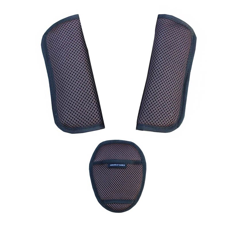 Imbracatura per cestino per bambini con chiusura a scatto Cintura di sicurezza per seggiolino auto Cintura di sicurezza per bambini a 5 punti Fibbia a corno Spalla regolabile Croch pad: verde