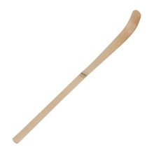 Miljøvennlig 18cm håndlaget bambus chashaku matcha te scoop retro japansk grønn te seremoni matcha scoop te pinner verktøy