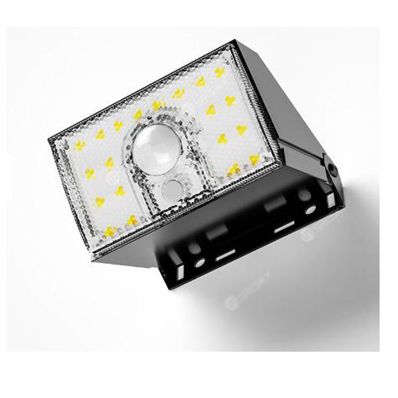 2 Unit/Pack Kleine Zonne-verlichting Led Voor Tuin Met Timer , Solar Wandlamp Met Pir Sensor