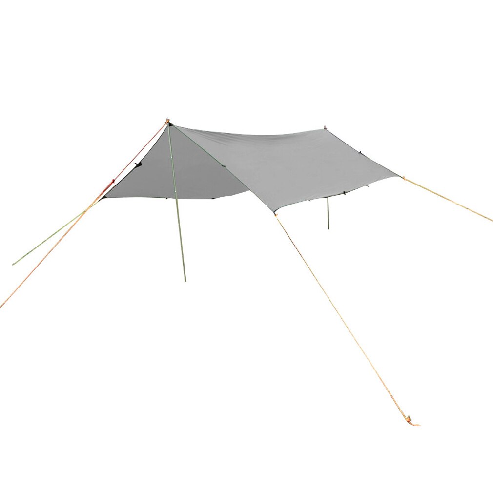 Vandtæt presenning telt skygge udendørs camping hængekøje regn flyve uv til gårdhave topdæksel have fortelt baldakin solskærm ultralet