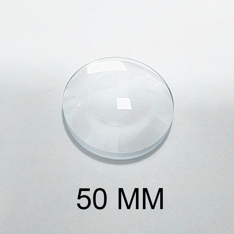 Fabriek Directe Reclame Lamp Projectie Lamp Lens Platte Bolle 50 Mm Vergrootglas Voor Verkoop