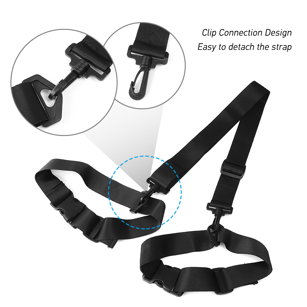 1.3m snabba skidband avtagbara justerbara snowboard axelrem skidor sling hängslen skid band