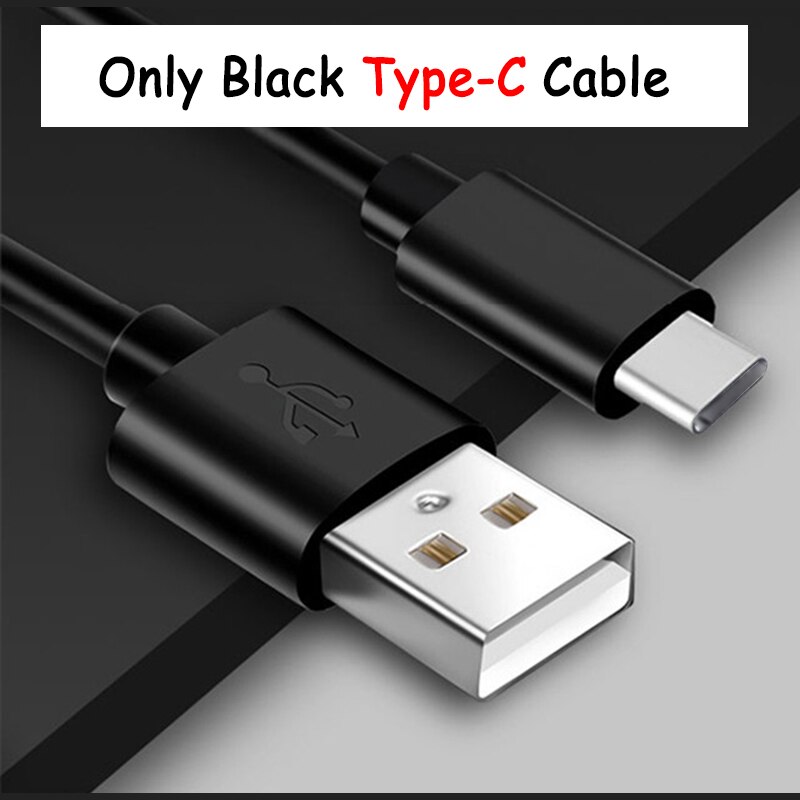 18w usb-schnellladegerät für huawei  p50 p40 p30 p20 pro und samsung  a50 a70 a51 a71 a52 a72 3.0 schnellladekabel typ c: Taxi schwarz