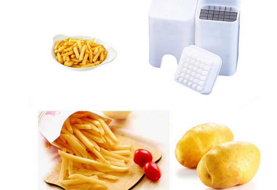 Cortador de patatas fritas, herramienta para hacer patatas fritas, utensilios de cocina