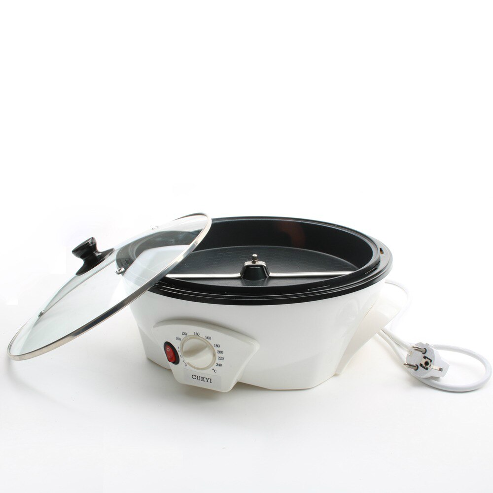 Electric Coffee beans Home coffee roaster machine roasting 220V non-stick coating baking tools household Grain drying