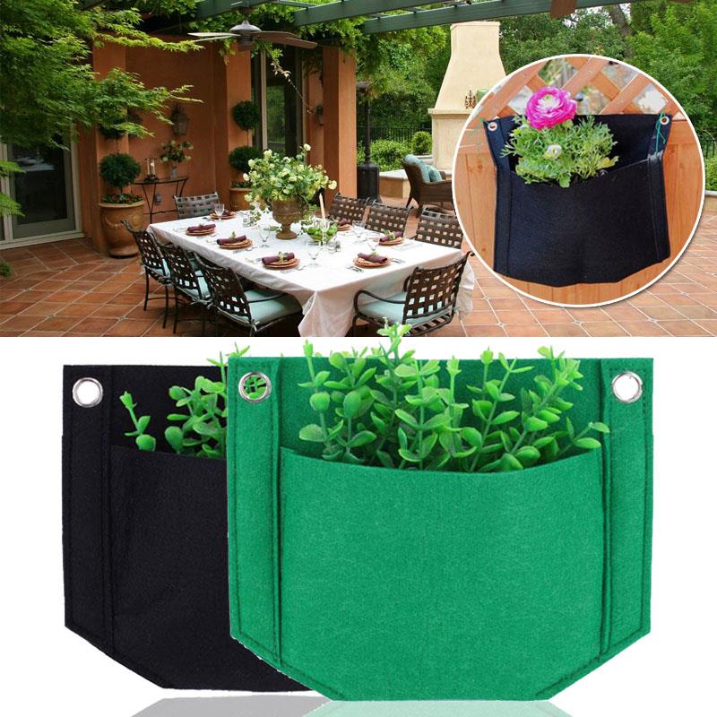 Blanket Hanging Planter System Garden Plant Greening Wall Planting Bag