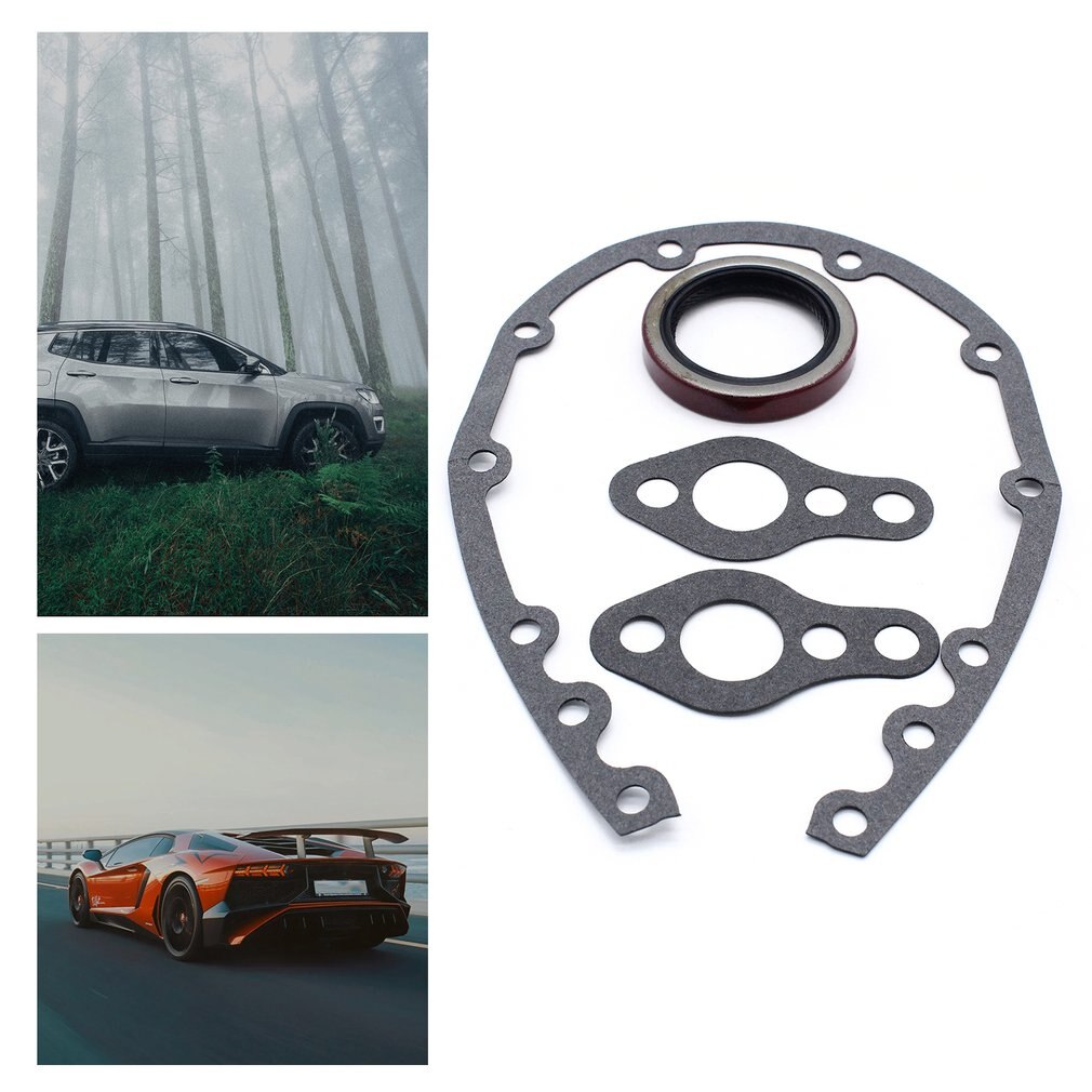 Timing Cover Gasket With Seal Sbc High Performance Car Accessory Replacement Part Meticulous Workmanship