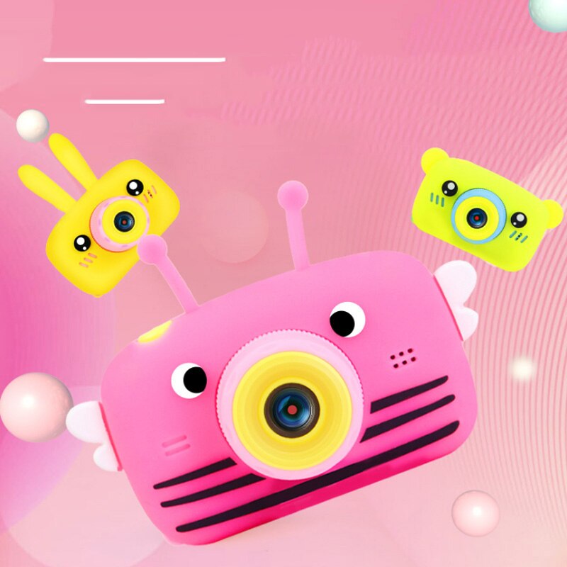PULUZ X9P Kids Digital Camera - Mini Cartoon 1080P HD Portable Camera for Children