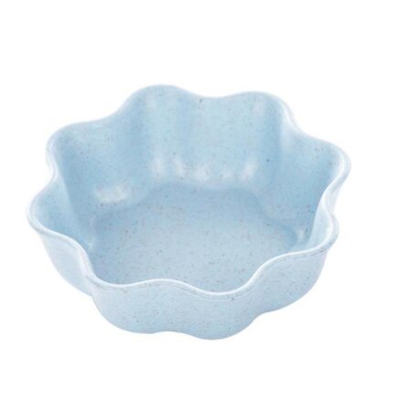 Tableware Bowl Heart Shape Lightweight Seasoning Bowl Food Sauce Kitchen Accessories Dish Appetizer Plates for Kitchen tools: Blue12