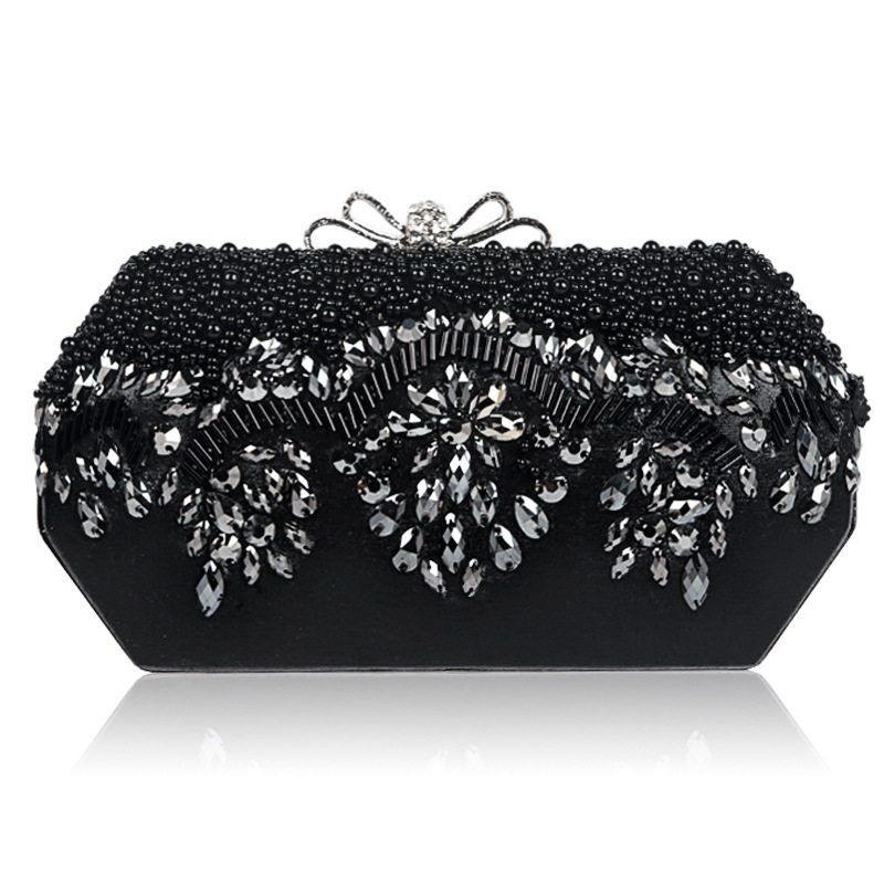 Luxus Frauen Abend Taschen Diamant Strass Perlen Perlen Hochzeit Kupplung frauen Geldbörse Handtaschen Dame Brieftaschen Kupplung Partei Tasche