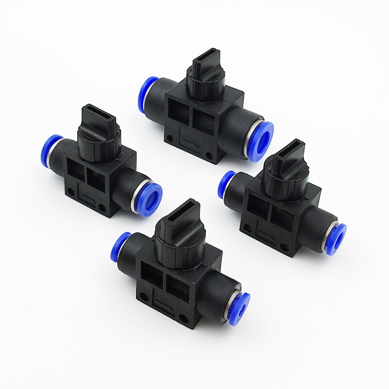 Improvement Pneumatic Air 2 Way Quick Fittings Push Connector Tube Hose Plastic 4mm 6mm 8mm 10mm 12mm Pneumatic Parts
