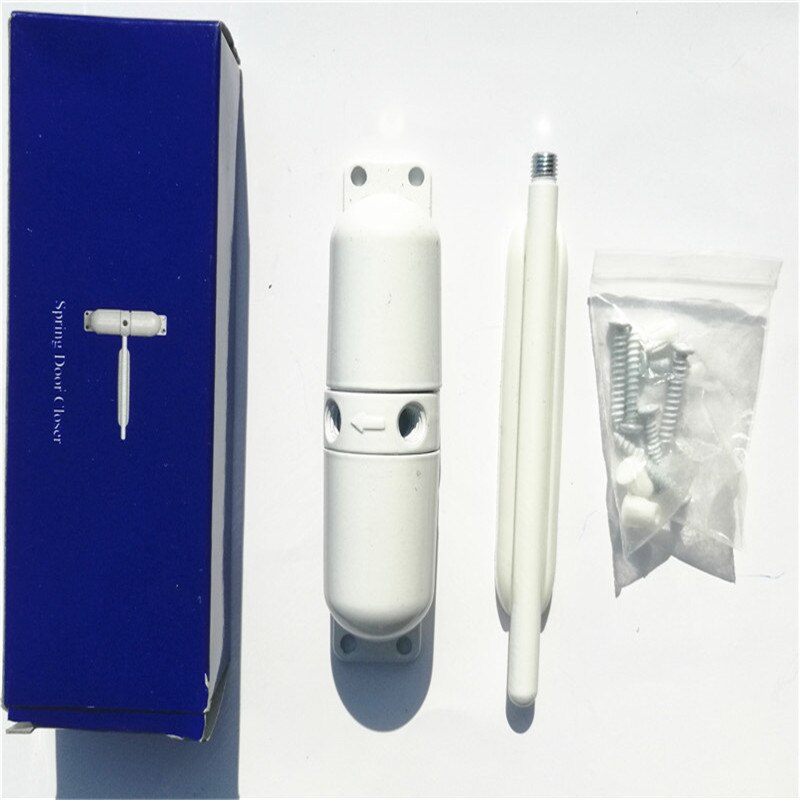 20-70Kg Wit Zinklegering Verstelbare Opbouw Automatische Voorjaar Sluiten Deurdranger Brandwerende Deur Stopper Deur hardware