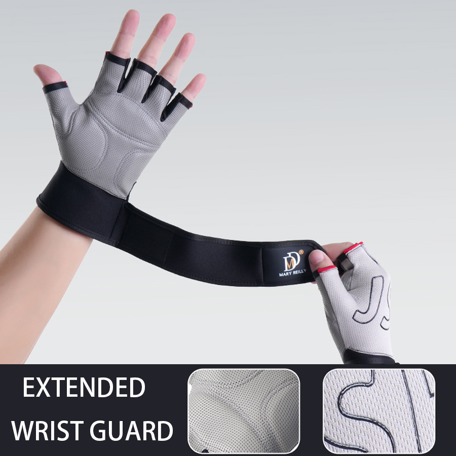 Guantes de ciclismo de Gel de medio dedo, antideslizantes, antisudor, guantes de bicicleta de carretera para hombres, guantes de Mtb, equipo de ciclismo de Gel de medio dedo