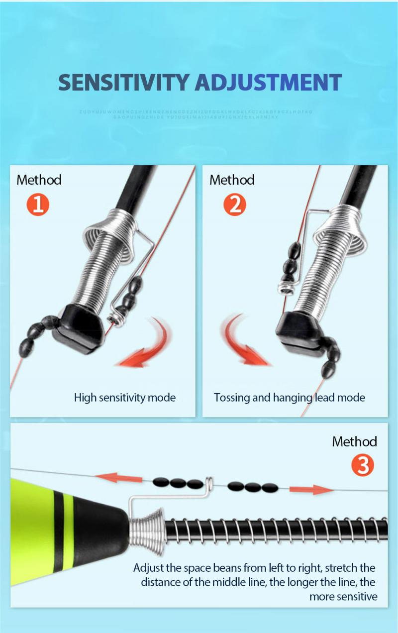Galleggiante da pesca professionale carpa automatica portatile galleggiante da pesca attrezzatura da pesca artefatto da pesca veloce impostato di ami da pesca nuovo