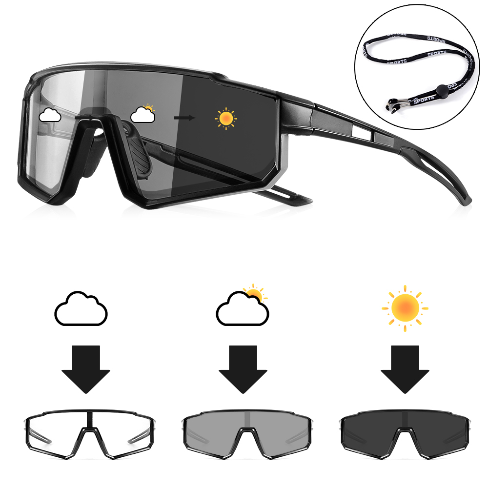 Crixalis polariserade solglasögon för män och kvinnor med rep, cykelsolglasögon, fiskeglasögon,  uv400 st: Mörkgrön