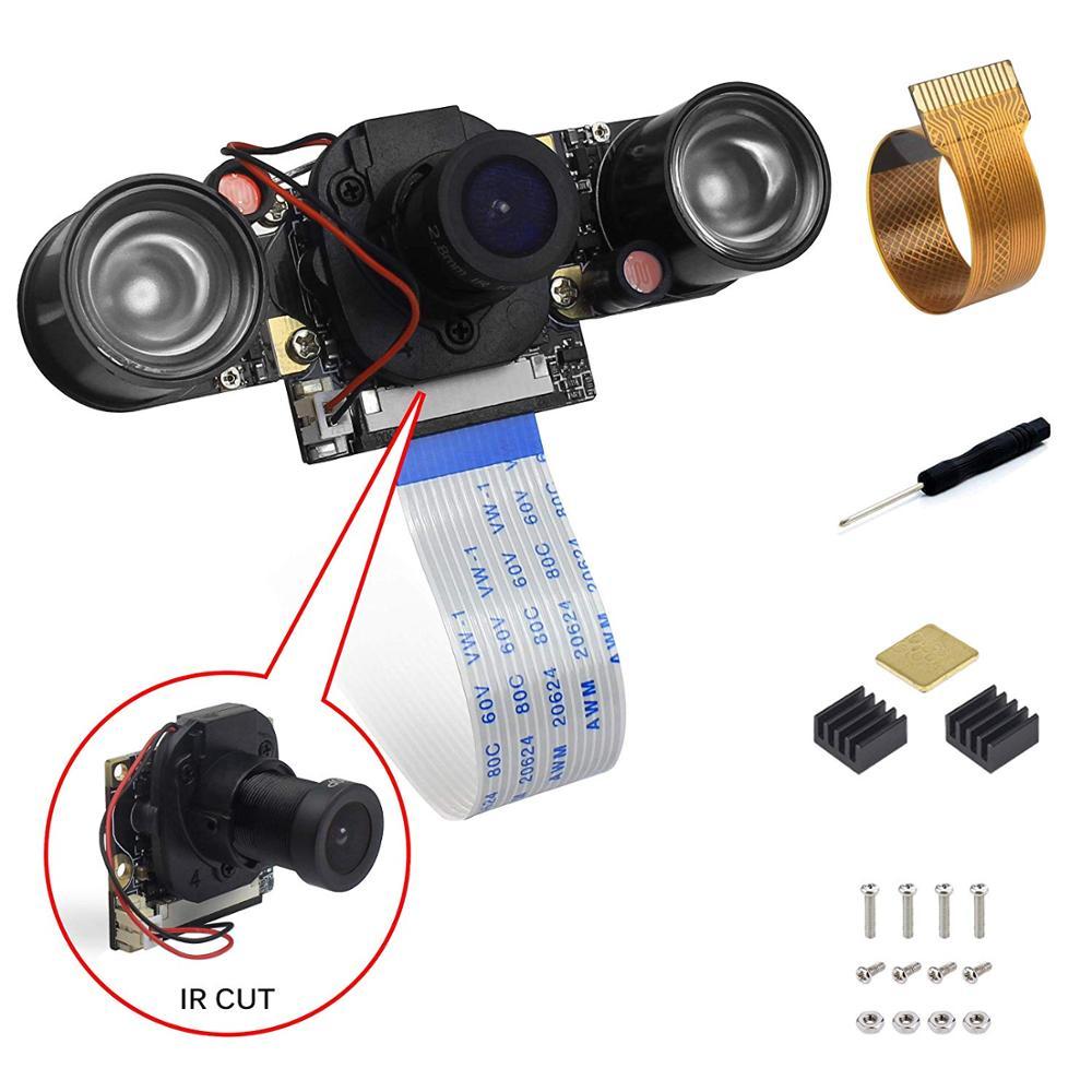 Per Raspberry Pi Della Macchina Fotografica di Ir Cut Filter Modulo Della Macchina Fotografica 5mp 1080 P Hd Supporta La Visione di Giorno di Sera per Raspberry Pi 3 Modello B + Pi Pari a Zero: Default Title