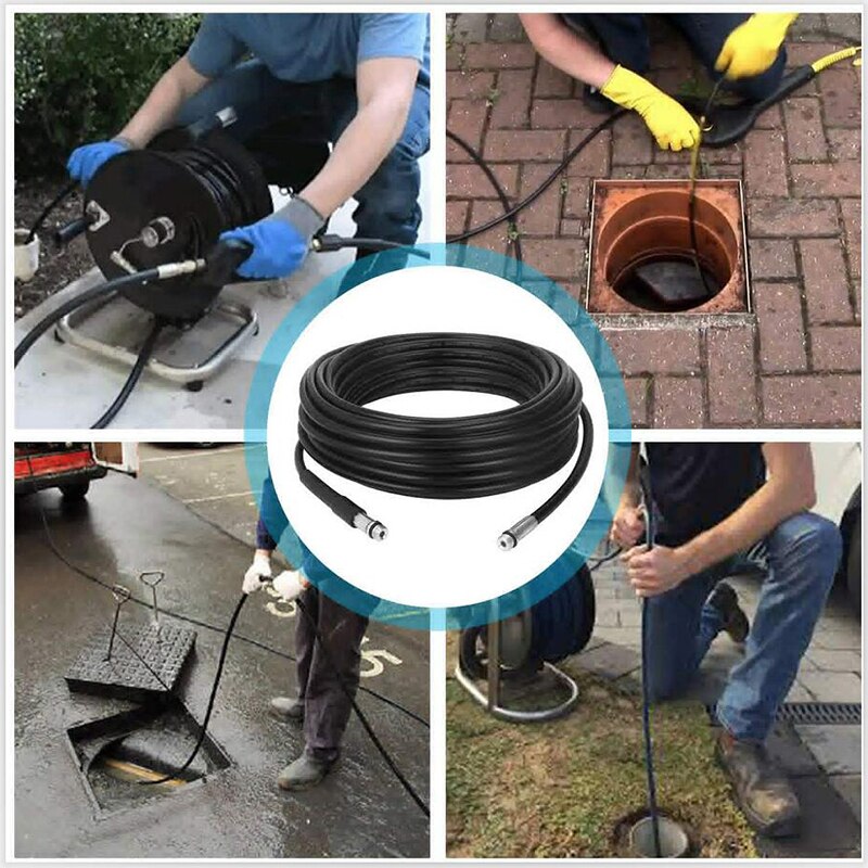 Kanalreinigungsschlauch 20 Meter Für Karcher Hochd Produktbild-Vorschau 2