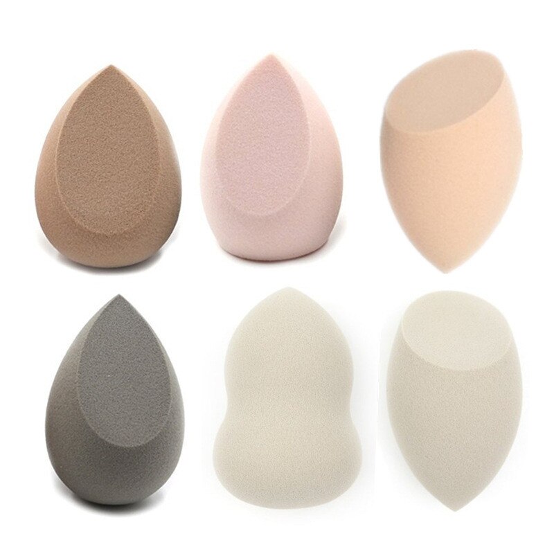 1Pc Cosmetic Puff Powder Puff Smooth Women&#39;s Makeup Foundation Sponge Beauty To Make Up Tools &amp; Accessories Water Shape