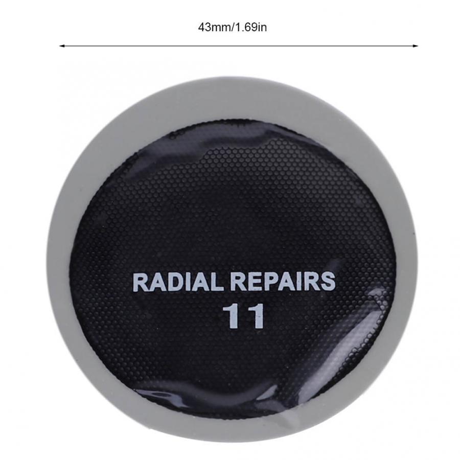 bicycle rapair tools 120PCS 43mm Car Round Natural Rubber Tire Tyre Puncture Repair Cold Patch Tubeless Patches Bicycle