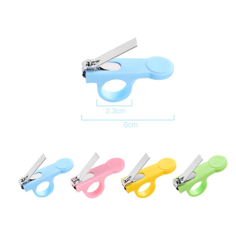 Kind Veiligheid Nail Clip Leuke Pasgeboren Baby Vinger Trimmer Care Vinger Set Teen Nagelknipper Veiligheid Manicure Tool Snel En