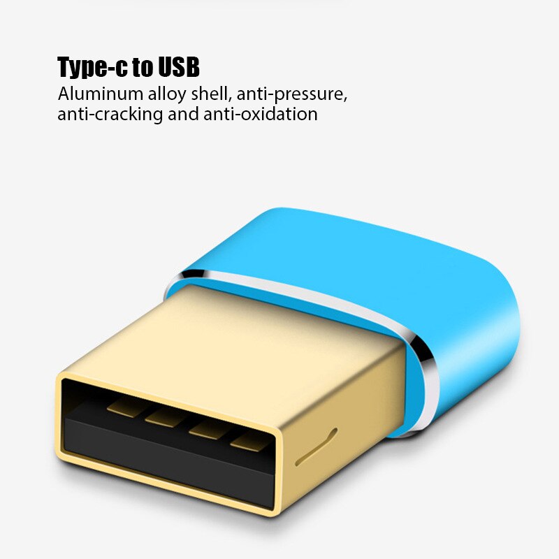 Adaptador de Cable Usb 3,0 macho A Usb 3,1 tipo C hembra OTG, convertidor de sincronización de datos para Samsung y Macbook
